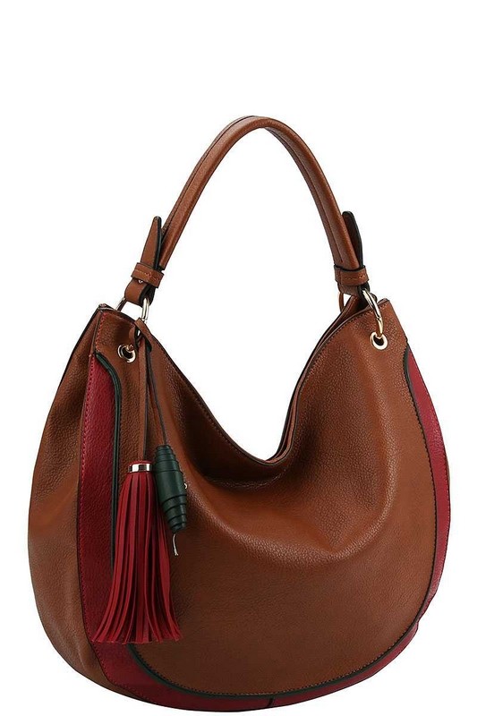 tassel hobo bag